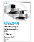 Builders Plus Commercial Downlight